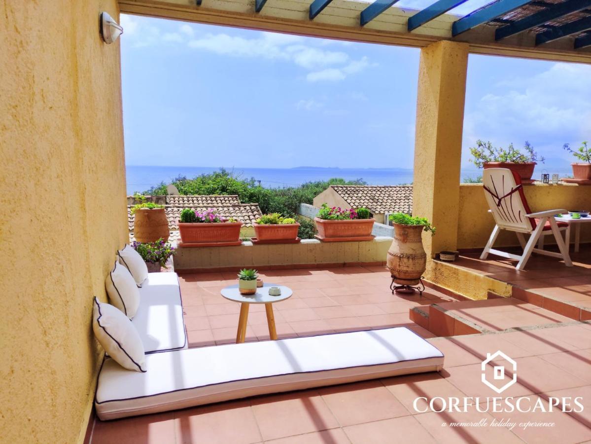 Mira El Mar By Corfuescapes Villa Barbáti Kültér fotó