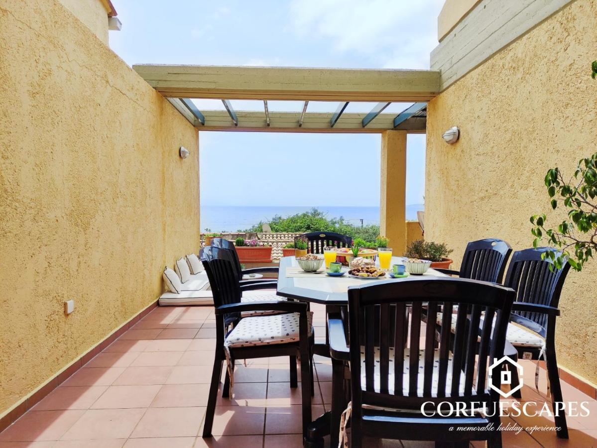 Mira El Mar By Corfuescapes Villa Barbáti Kültér fotó